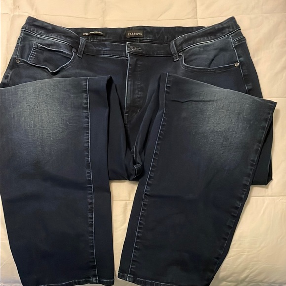 Talbots Blue Straight Leg Jeans - Picture 1 of 4